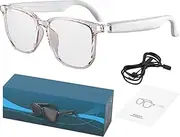 [Generic] Music Playback and Real-time Translation - Smart Glasses with Voice Translation | Supports 144 Languages for Work, Travel, Meetings and Fishing