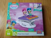Shimmer & Shine Magic Genie Carpet Mega Bloks Set Girls 19 pcs Nickelodeon NEW