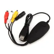 USB Analog AV Video Capture Card Grabber Record VHS Player 8MM Camera DVD To PC