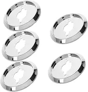PartyKindom 5Pcs Durable Plastic Gas Stove Control Knobs Rotating Switch Replacement for Kitchen Cooktop BBQ Grill Easy Installation Fit for Various Gas Oven Models