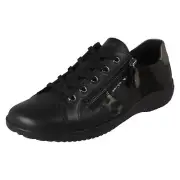 Ladies Remonte 'D1E00' Casual Lace Up & Zip Shoes