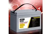 Giantz AGM Deep Cycle Battery 12V 120Ah Box Portable Solar Caravan Camping