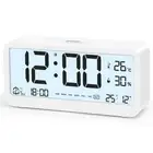 Digital Alarm Clock with LCD Display,Loud Ringtone for Efficient 4779
