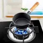 Milk Pot Holder Gas Rings Reducer Trivets Cast Iron Wok Rings for Pot Smaller