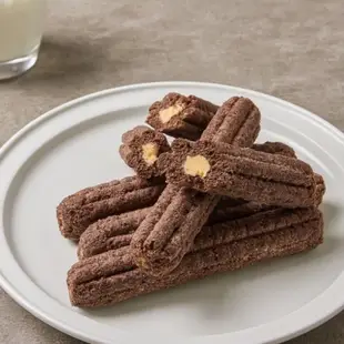 韓國 現貨 Black Churros 奶油 奶酪 巧克力 吉拿棒 肉桂 餅乾一盒 12入