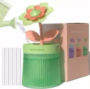 Desk Mini Humidifier Bedroom Cute, Personal Small Diffuser Green