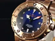 NOS Invicta Men's 49mm GRAND SCUBA Pro Diver NH35A Automatic Rose Tone SS Watch