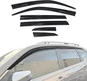 AUSGO Weathershields Compatible with Subaru Forester S5 Series 2018-2025, Injection Weather Shields Window Visors Wind Deflectors Sun Rain Guard 6PCS Set