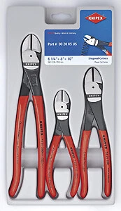 Knipex Tools 002005S2 3 Piece Hi Lev Diagonal Cutter Set