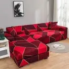 Stretch Sofa Cover for Living Room Geometric Sofa Slipcover Elastic Couch Cover