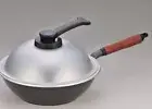 Hokuriku Arumi Multi-Functional Wok Japanese Frying Pan IH 24cm 7-in-1 Cooking