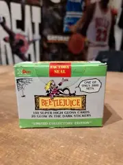Vintage 1990 BEETLEJUICE FACTORY SEALED Collectors Cards Dart Flipcards