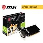 MSI 微星 GT 710 2GD3H LP 顯示卡