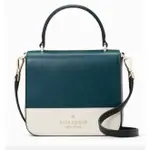 全新KATE SPADE NEW YORK便當盒包 - STACI SQUARE CROSSBODY防刮款  斜背包