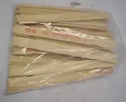 Wood Paint Paddles Stirring Sticks Wooden Fan Handles 12" Home Depot 100 Count
