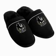 Collingwood Magpies AFL Logo Slippers