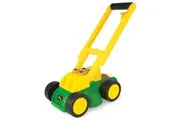 John Deere Grass Push Lawn Mower Outdoor Indoor Garden Kids Children Toy w Sound