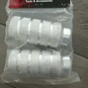 Bmx old school foot pegs aluminium unthreaded
