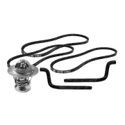 Gates Thermostat + Heater Hose + Drive Belt Kit for Toyota Hilux LN106 88-98