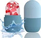 XHJRI Ice Face Roller Massager,Ice Cube for Face, Eyes and Neck Blue