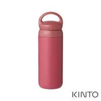 在飛比找PChome24h購物優惠-日本KINTO 提式輕巧保溫瓶 500ml-玫瑰紅