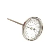 6 Inch Long Stem Brewing Dial Stainless Steel Thermometer For Homebrew