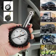 Air Pressure Gauge Easy to Read Tire Gauge Compatible Car Accessories for njVCe