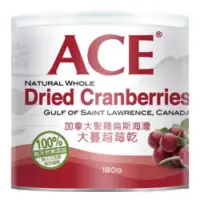 在飛比找蝦皮購物優惠-豐貝代購【ACE】大蔓越莓乾 180公克/罐