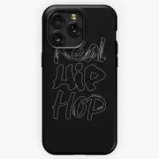 Real Hip Hop (White Outline) iPhone X-15 Pro Max / Samsung Galaxy S Tough Case
