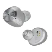 Sol Republic Amps Air+ Silver ANC/Sweat Proof Bluetooth Earbud In-Ear Earphones