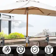 Patio Umbrella Holder Stainless Steel Parasol Clamp Portable Balcony LibHI
