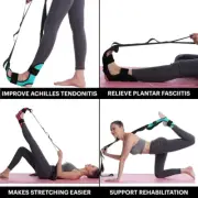 Yoga Leg Stretching Band Flexibility Stretching, Band Plantar Fasciitis Training