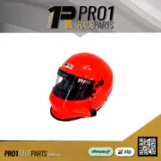 ORANGE | Pro1 Full Face SIDE AIR Snell 2020 Helmet Race car Speedway Drag