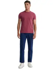 [Oxford] Ben Organic Cotton T-shirt in Merlot