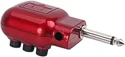 Preamplifier Bass Treble Eq Volume Control Mini 6.35mm Plug Preamp for Guitar Convert Home Stereo to Amp (Dark)