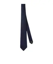 Brunello Cucinelli Dot-Printed Tie One size Black
