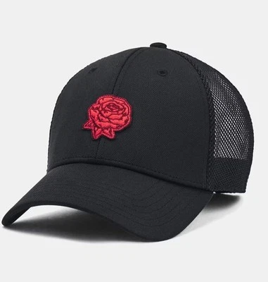 Under Armour Men's UA Blitzing Trucker Hat 1383441 Black OSFM