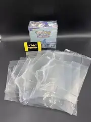 Pokemon Booster Box Plastic Protector Case For Chilling Reign +All X5