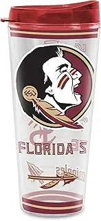 Rico Industries NCAA Florida State Seminoles 22 oz Double Walled Insulated Tritan Mayhem Tumbler Cup Keeps Drinks Cold & Hot, USA Made
