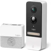 Tp-Link Tapo Smart Battery Video Doorbell, Home Security System, 2K 5MP, Colour