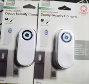 2-Pack Power Gear Decoy Security Camera Battery Operated Flashing Blue LED Light