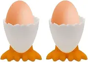 Cute Egg Cup Egg Opener Separator Boiled Stand Chicken Easter Fun Feet Tray Decor Cutlery Egg