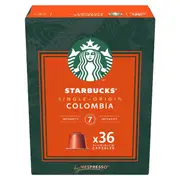 Starbucks by Nespresso Colombia Coffee Pods 36 pack