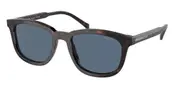 Prada PR A21SF Asian Fit 17N06A Men's Sunglasses Tortoiseshell Size 55