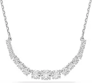 [Swarovski] Matrix Pendant and Necklace Collection, White Crystals or Crystal Pearls in a Rhodium Plated Setting