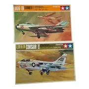 Tamiya 1/100 MiG-19 Farmer E & F/A-18A Corsair II Model Kit Set New