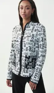Joseph Ribkoff 221222 Black/Vanilla Jacket