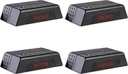 Victor M250S Indoor Humane Electronic Mouse Trap - No Touch, No See Electric Instant Kill Mouse Trap - 4 Traps