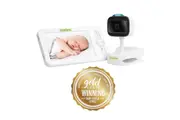 Uniden Super HD 5 Smart Baby Camera With Clamp / Monitor with Smartphone Access and Customisable Animated Night Light