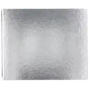 Ladydate Quarto Guest Book, Landscape (Plain Silver)